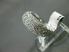 ESTATE WIDE 2.6CT DIAMOND PLATINUM PAVE ETERNITY WEDDING ANNIVERSARY RING #25030