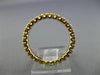 ESTATE 1.08CT DIAMOND 14KT YELLOW GOLD ETERNITY WEDDING ANNIVERSARY RING #25528