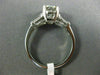 ANTIQUE 1.12CT OLD MINE DIAMOND PLATINUM CLASSIC 3 STONE ENGAGEMENT RING #25818