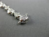 ESTATE 1.95CT DIAMOND 18KT WHITE GOLD 3D LADYBUG ETOILE LOVE TENNIS BRACELET