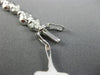 ESTATE 1.95CT DIAMOND 18KT WHITE GOLD 3D LADYBUG ETOILE LOVE TENNIS BRACELET