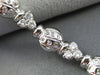ESTATE 1.95CT DIAMOND 18KT WHITE GOLD 3D LADYBUG ETOILE LOVE TENNIS BRACELET