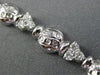 ESTATE 1.95CT DIAMOND 18KT WHITE GOLD 3D LADYBUG ETOILE LOVE TENNIS BRACELET