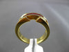 ESTATE .44CT DIAMOND & AAA RUBY 18KT YELLOW GOLD WEDDING ANNIVERSARY RING