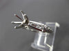 ESTATE LARGE .10CT DIAMOND 14K WHITE GOLD HARIKLIA DOUBLE PLATED NECKLACE #25333