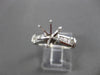 ESTATE LARGE .10CT DIAMOND 14K WHITE GOLD HARIKLIA DOUBLE PLATED NECKLACE #25333
