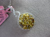 ESTATE 1.56CT WHITE MULTI FANCY COLOR DIAMOND 18KT GOLD CLUSTER INFINITY PENDANT