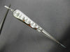 ESTATE EXTRA LARGE 1.69CT DIAMOND 18KT WHITE GOLD OVAL CLUSTER HANGING EARRINGS