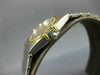 ESTATE OMEGA CONSTELLATION 18K YELLOW GOLD & STEEL ROUND FACE LADIES WATCH #2074