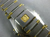 ESTATE OMEGA CONSTELLATION 18K YELLOW GOLD & STEEL ROUND FACE LADIES WATCH #2074