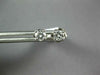 ESTATE .50CT DIAMOND 14KT WHITE GOLD ROUND CLASSIC 4 PRONG STUD EARRINGS #1798