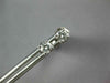 ESTATE .50CT DIAMOND 14KT WHITE GOLD ROUND CLASSIC 4 PRONG STUD EARRINGS #1798