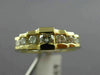 ESTATE .55CT DIAMOND 14K YELLOW GOLD 7 STONE PYRAMID ANNIVERSARY RING 5mm #16955