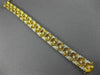ESTATE WIDE 2.39CT DIAMOND 18KT WHITE & YELLOW GOLD 3D FLOWER TENNIS BRACELET