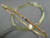 ESTATE WIDE .85CT DIAMOND 14K TRI COLOR GOLD 3D ETOILE STACKABLE BANGLE BRACELET