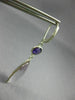 LARGE 26.0CT AMETHYST & PINK AMETHYST 14K WHITE GOLD TEAR DROP HANGING EARRINGS