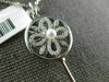 LARGE .35CT DIAMOND & SOUTH SEA PEARL 18KT WHITE GOLD KEY TO YOUR HEART PENDANT