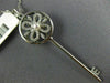 LARGE .35CT DIAMOND & SOUTH SEA PEARL 18KT WHITE GOLD KEY TO YOUR HEART PENDANT