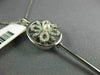 LARGE .35CT DIAMOND & SOUTH SEA PEARL 18KT WHITE GOLD KEY TO YOUR HEART PENDANT
