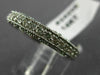 ESTATE 1.20CT DIAMOND 14K WHITE GOLD 3D WEDDING ANNIVERSARY ETERNITY RING #24205