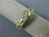 ESTATE .80CT DIAMOND 14KT YELLOW GOLD 5 STONE CHANNEL ANNIVERSARY RING 4mm #1829