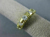 ESTATE .80CT DIAMOND 14KT YELLOW GOLD 5 STONE CHANNEL ANNIVERSARY RING 4mm #1829