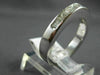 ESTATE .90CT PRINCESS DIAMOND 14K WHITE GOLD CHANNEL ANNIVERSARY RING 3mm #18146