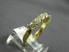 ESTATE .95CT DIAMOND 14K YELLOW GOLD 3D FILIGREE WEDDING ANNIVERSARY RING #22472