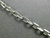 ESTATE 14KT WHITE GOLD 3D CLASSIC DIAMOND CUT LINK LOVE BRACELET #26326