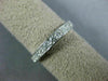 .48CT DIAMOND 14KT WHITE GOLD SEMI ETERNITY CHANNEL COMFORT FIT ANNIVERSARY RING