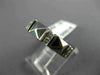 ESTATE WIDE .42CT DIAMOND 14KT WHITE GOLD CLASSIC PYRAMID ETERNITY RING #17722