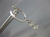1.36CT DIAMOND 18KT WHITE GOLD MULTI HEART GRADUATING JOURNEY HANGING EARRINGS