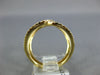 ESTATE WIDE .46CT DIAMOND 18KT YELLOW GOLD 3D CLASSIC LOVE KNOT FUN RING