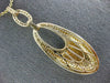 ESTATE EXTRA LARGE 4.09CT DIAMOND 18K YELLOW GOLD MULTI ROW PAVE LARIAT NECKLACE