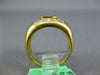 1.20CT DIAMOND & AAA EMERALD 18KT YELLOW GOLD 3D BAGUETTE BEZEL ENGAGEMENT RING
