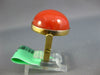 ESTATE LARGE AAA CORAL 14KT YELLOW GOLD 3D ROUND CLASSIC CABOCHON FUN RING