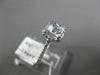 .87CT DIAMOND & AAA AQUAMARINE 14KT WHITE GOLD 3D PRINCESS HALO ENGAGEMENT RING