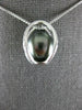 ESTATE LARGE .20CT DIAMOND & AAA TAHITIAN PEARL 18KT WHITE GOLD 3D CROWN PENDANT