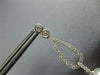 LARGE .78CT DIAMOND & AAA SOUTH SEA PEARL 18K WHITE GOLD ETOILE HANGING EARRINGS