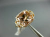 LARGE 2.20CT DIAMOND & AAA MORGANITE 14KT ROSE GOLD CUSHION HALO ENGAGEMENT RING