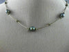 ESTATE AAA TAHITIAN PEARL SILVER CLASSIC BY THE YARD FLOWER LOVE NECKLACE #24384