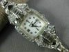 ANTIQUE HAMILTON 2.0CT OLD MINE DIAMOND PLATINUM CLASSIC ART DECO WATCH #22125