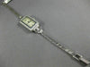 ANTIQUE 1.42CT OLD MINE DIAMOND & AAA SAPPHIRE PLATINUM 3D ART DECO WATCH #21967