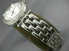 GENEVE .82CT DIAMOND 14KT WHITE GOLD ROUND CLASSIC ROMAN NUMERAL WATCH #20446