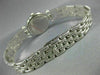 GENEVE .82CT DIAMOND 14KT WHITE GOLD ROUND CLASSIC ROMAN NUMERAL WATCH #20446