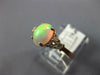 ESTATE 1.22CT DIAMOND & AAA OPAL 14KT ROSE GOLD 3D OVAL & ROUND CLASSIC FUN RING