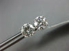 GIA CERTIFIED 2.01CT DIAMOND 18KT WHITE GOLD 3D CLASSIC ROUND STUD EARRINGS