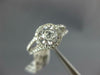GIA LARGE 1.81CT DIAMOND 14KT WHITE GOLD 3D ROUND CLASSIC HALO ENGAGEMENT RING