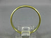 ESTATE 18KT YELLOW GOLD 3D CLASSIC 2.5MM SOLID WEDDING ANNIVERSARY RING #26579
