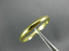 ESTATE 18KT YELLOW GOLD 3D CLASSIC 2.5MM SOLID WEDDING ANNIVERSARY RING #26579